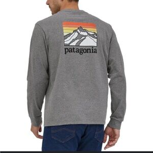 T-Shirt Patagonia Line Logo Ridge Responsibili-Tee